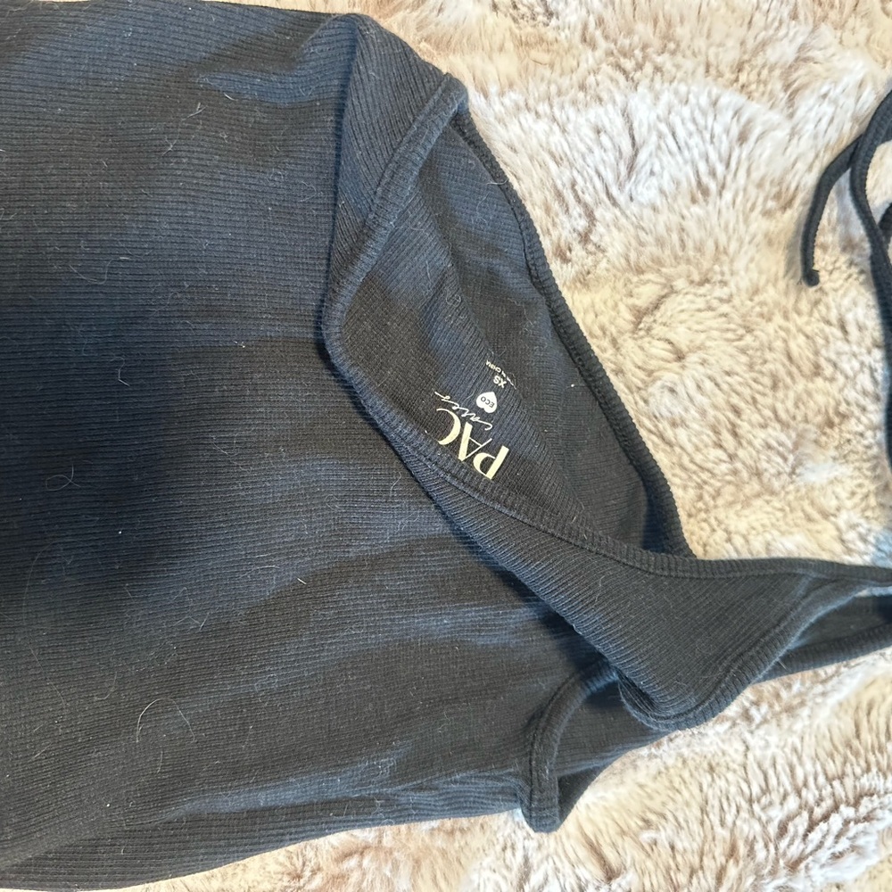 Black PAC Halter Top